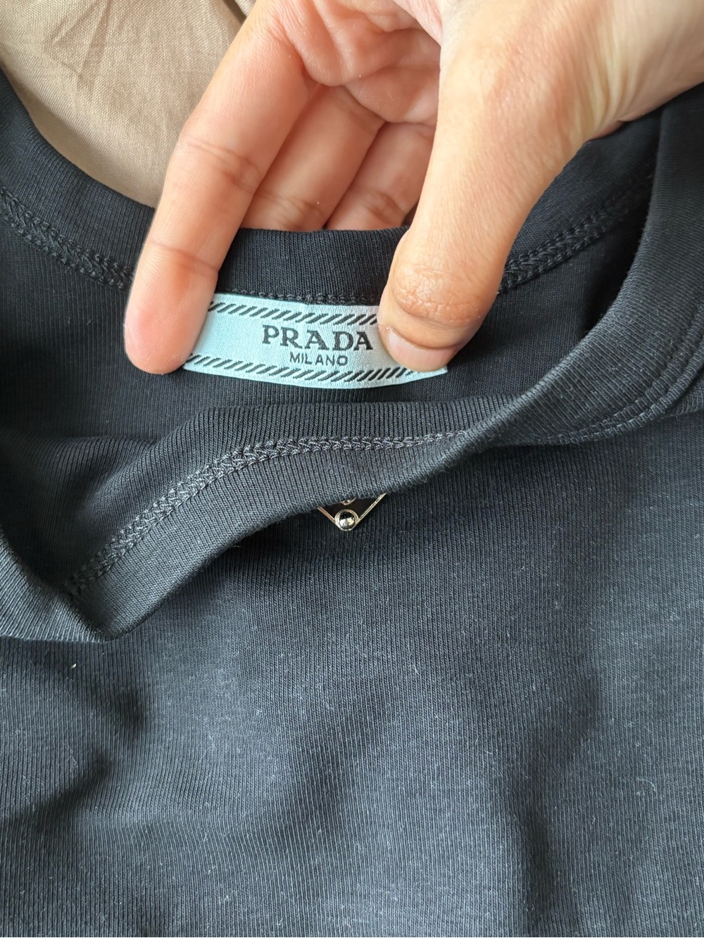 Prada Black Tank Top - Picture 7 of 8